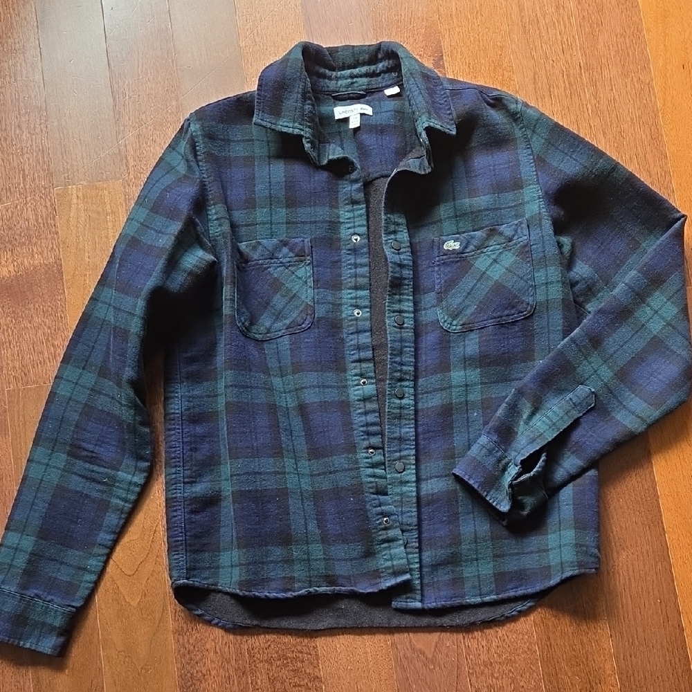 Lacoste Boys Flannel Shirt